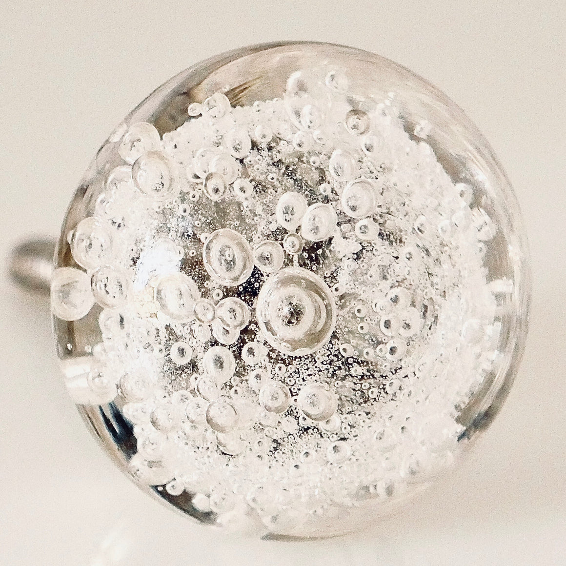 Bubble Glass CLEAR Knob