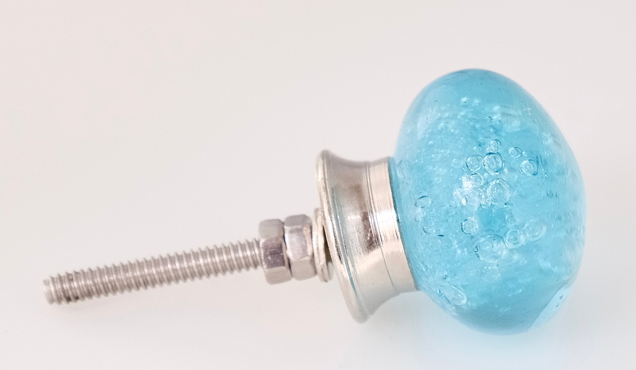 EV-62B - Bubble Glass BLUE Knob (RESTOCKING JUNE 2026) EV-62B - Bubble Glass BLUE Knob (RESTOCKING JUNE 2026)