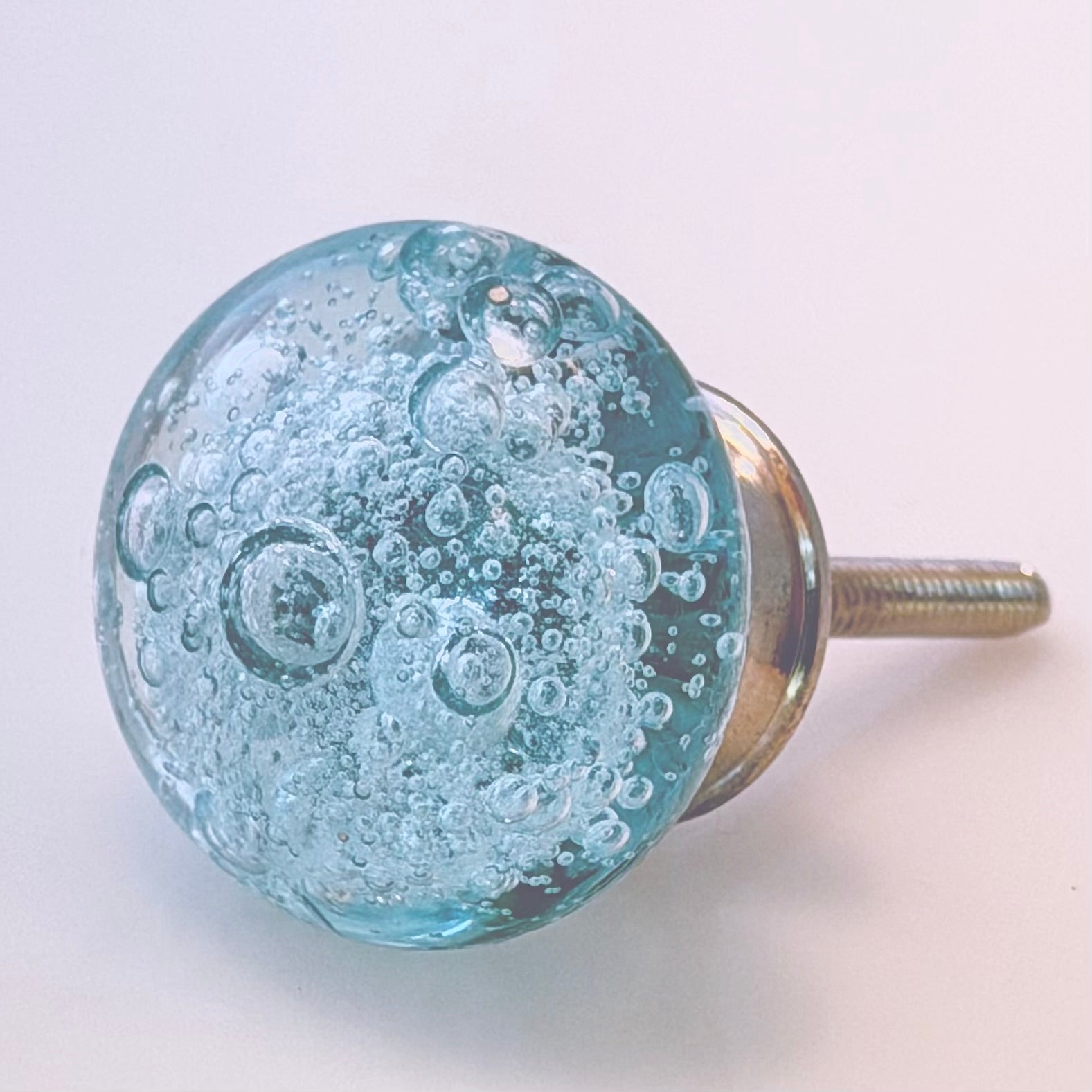 EV-62B - Bubble Glass BLUE Knob