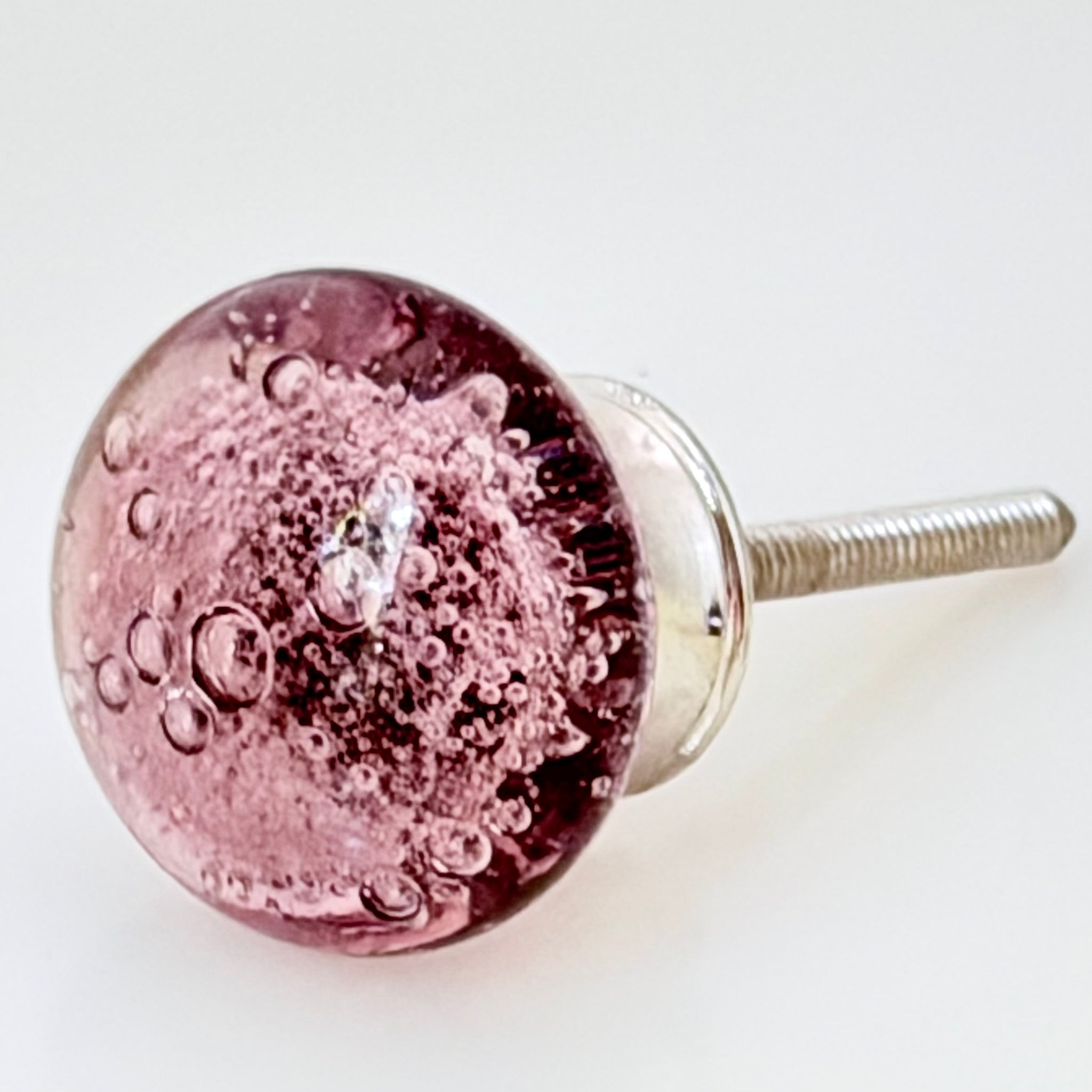 EV-62 PURPLE - Bubble Glass PURPLE Knob