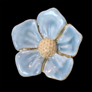 Flower Knob - Blue Primrose