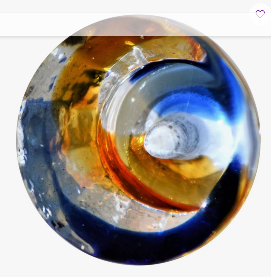 SY-01 Rainbow Clear Glass Knob
