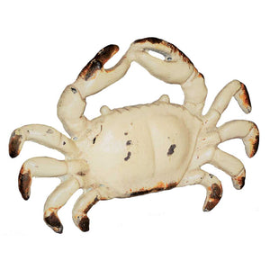 Whitewashed Fiddler Crab iron Knobs or pulls